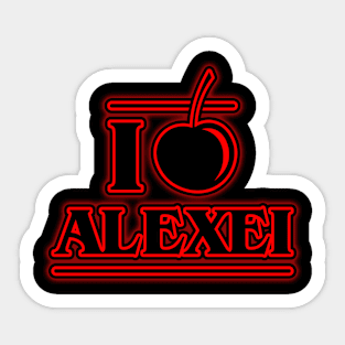 I Heart Alexei Sticker